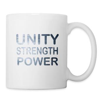 Cool & Awesome Unity Tshirt Design Unity Strength - Mug - white - Right