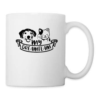 My Dream Team - Mug blanc - blanc - Droite