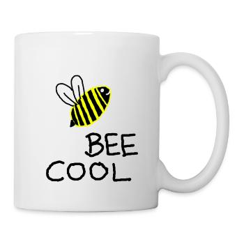 Biene Imker Bienen Honig T-Shirt - Tasse - Weiß - Rechts