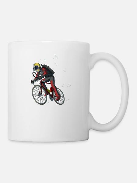Dive Underwater Snorkel Divers Gift Idea - Mug - white