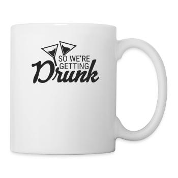 Bridal Shower Fiance Bachelor Party Stag Night - Mug - white - Right