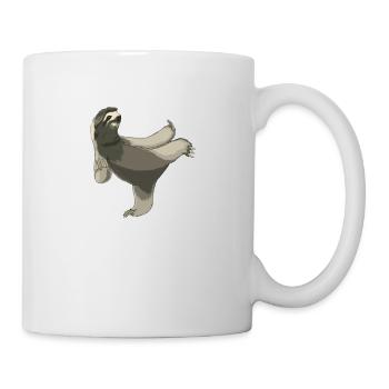 Karate Faultier design für Kampfsportler und - Tasse - Weiß - Rechts