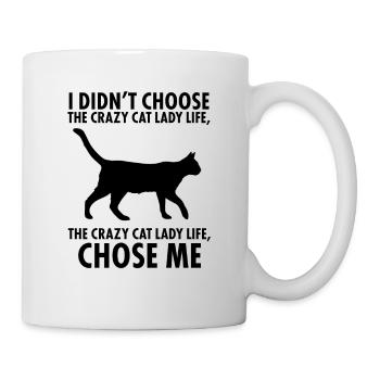 Crazy Cat Lady - Mug - white - Right