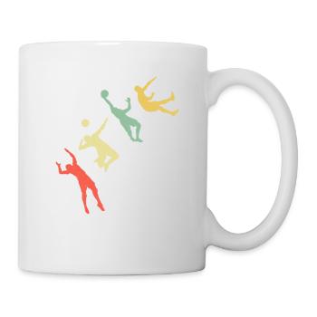 Retro Volleyball - Mug - white - Right