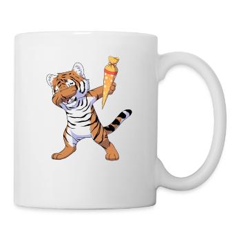 Dabbing Schultiger - Tasse - Weiß - Rechts