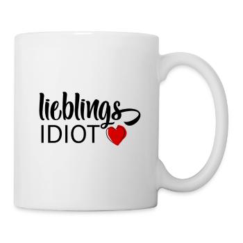 Favorite idiot - Mug - white - Right