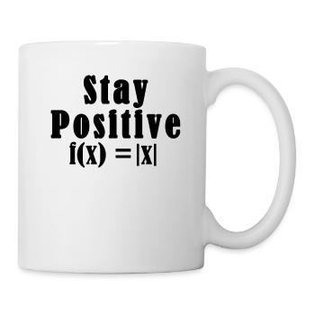 Math T-shirt - Mug blanc - blanc - Droite