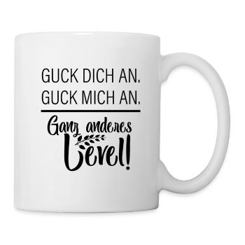 Ganz anderes Level! - Tasse - Weiß - Rechts