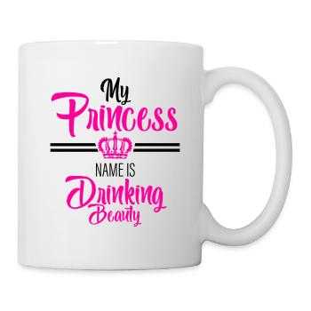 My Princess Name Is Drinking Beauty - Mug - white - Right