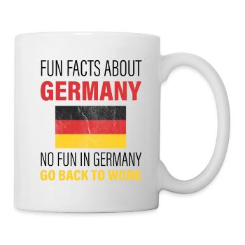 Fun Facts About Germany - Mug - white - Right