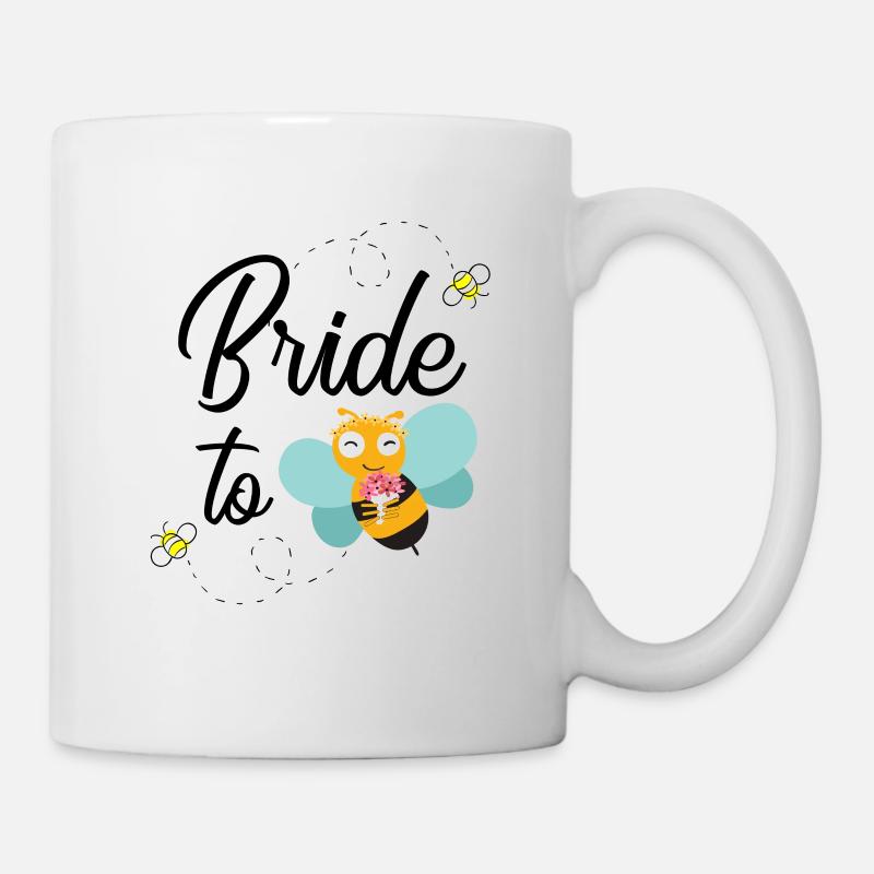 Bride Beekeeper Bride to Bee Bee Gift - Mug - white
