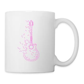 Gitarre Musiker Geschenkidee für Gitarristen - Tasse - Weiß - Rechts