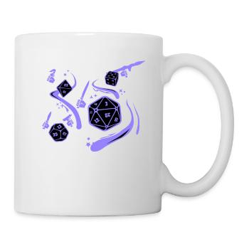 Cube cadeau T-shirt - Mug blanc - blanc - Droite