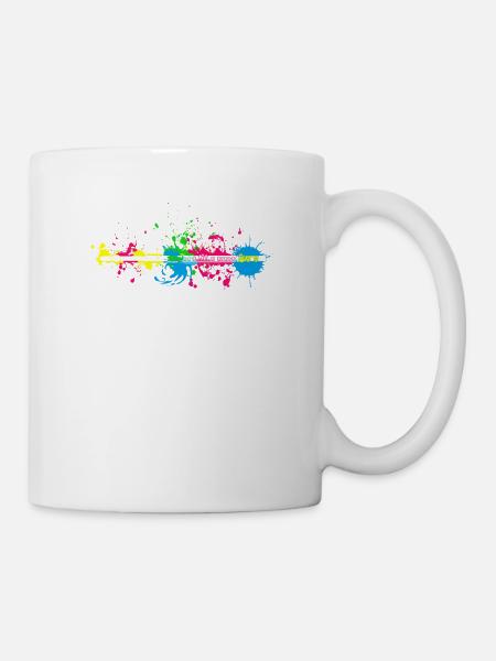 Cadeaux Musicien Flûte Flûte - Mug blanc - blanc