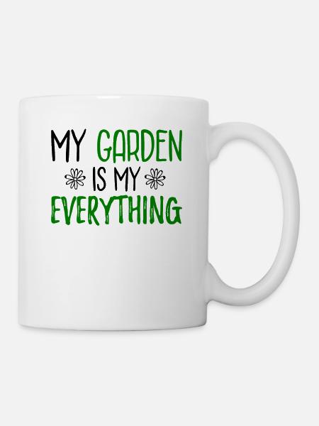 Garden saying - Mug - white