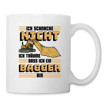 excavator - Mug - white - Right