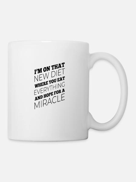 funny gym sayings gift shirt - Mug - white