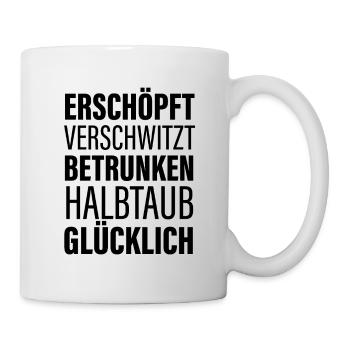 Musik Festival Saison - Tasse - Weiß - Rechts