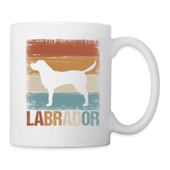 Labrador - Tasse - Weiß - Rechts