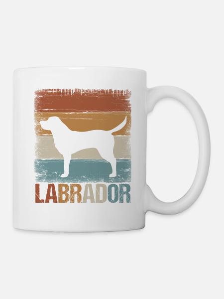 Labrador - Tasse - Weiß