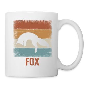 Fuchs Fox - Tasse - Weiß - Rechts