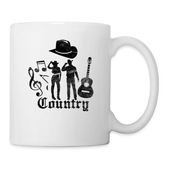 Country Music Shirt - Mug - white - Right
