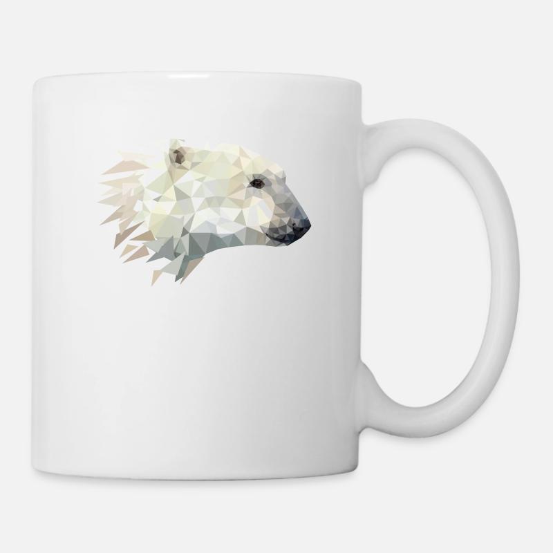 Polar Bär Eisbär Design - Tasse - Weiß