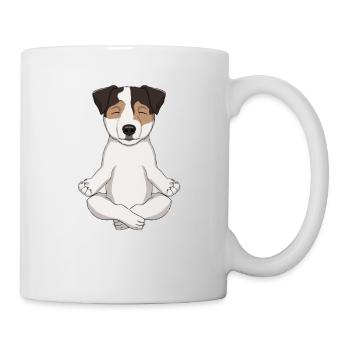 Parson Russell Terrier Meditate - Mug - white - Right