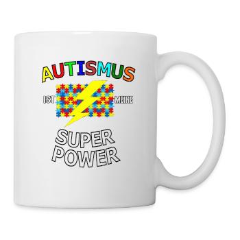 Autismus - Tasse - Weiß - Rechts