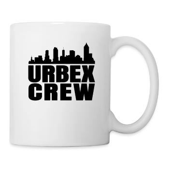 Urbex Crew Cityscape Geschenk Lost Places Urbexer - Tasse - Weiß - Rechts