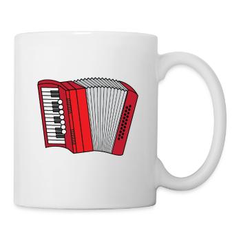 Accordéon Accordéon T Shirt Cadeau Accordéon - Mug blanc - blanc - Droite
