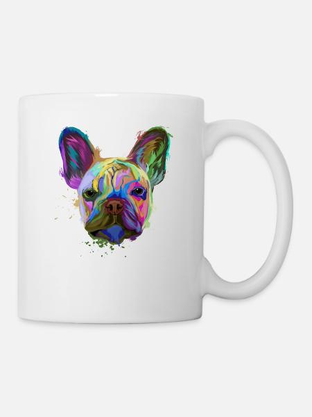 French Bulldog - Mug - white