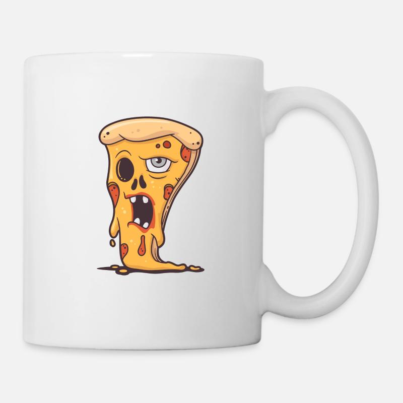 Zombie Pizza - Mug - white