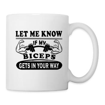 Cool gym Gym Idée cadeau - Mug blanc - blanc - Droite