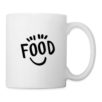Essen - Tasse - Weiß - Rechts