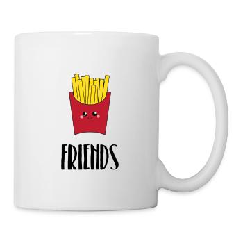 Frites Amis - Mug blanc - blanc - Droite