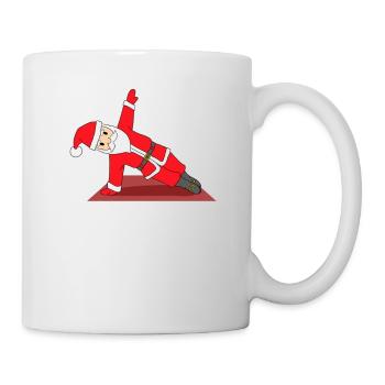 Christmas Yoga Xmas Meditation Gift Idea - Mug - white - Right