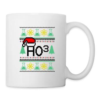 Noël laid Hohoho chimie drôle Ho haut 3 - Mug blanc - blanc - Droite