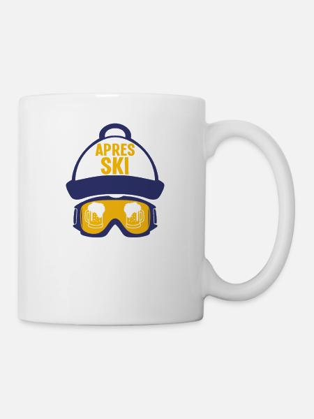Après-ski - Mug blanc - blanc
