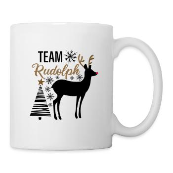 Team Rudolph - Weinachten - Tasse - Weiß - Rechts