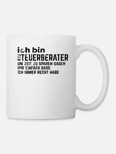 STEUERBERATER - Tasse - Weiß