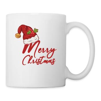 Joyeux Noël Salutations de Noël Marché de Noël - Mug blanc - blanc - Droite