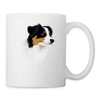 AUSTRALIAN SHEPHERD - Tasse - Weiß - Rechts