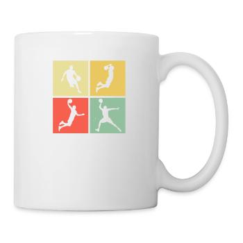 Basketball Geschenkidee für Basketballer - Tasse - Weiß - Rechts
