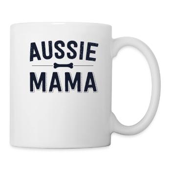 Aussie Mama Red Merle Australian Shepherd Farm - Mug - white - Right