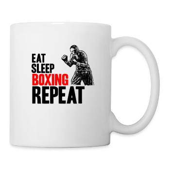 boxe - Mug blanc - blanc - Droite