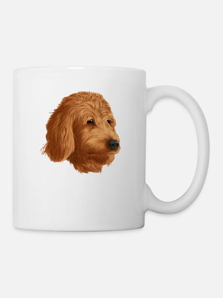Goldendoodle Hund - Tasse - Weiß