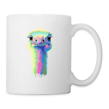 Strauß - Tasse - Weiß - Rechts