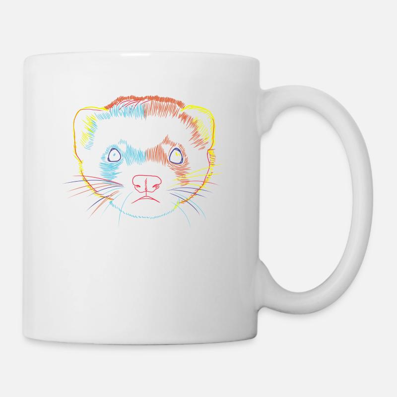 Ferret - Mug - white