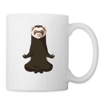 Furets - Mug blanc - blanc - Droite